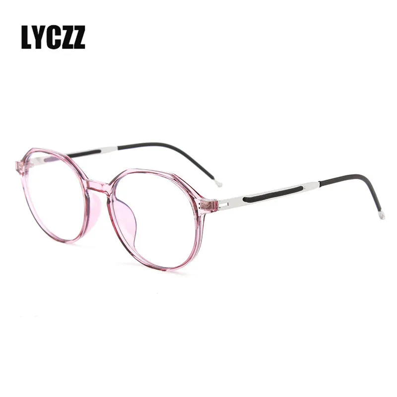 LYCZZ 2019 новые женские мужские Оптические очки оправа голубые лучи компьютерные
