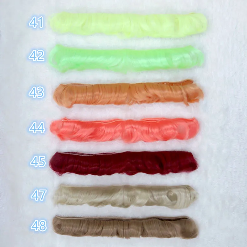 5 см * 100 BJD кукла волосы цветные подходящие челки для 1/3 1/4 1/6 SD Blyth chole