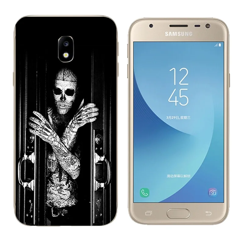 Чехол для телефона Samsung Galaxy J3 2017 J330F Pro (версия ЕС) чехол с принтом персонажа Мягкий
