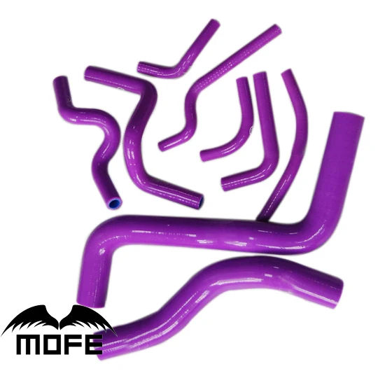 MOFE 9 шт. оригинальный логотип Радиатор нагреватель силиконовый хладагент шланг