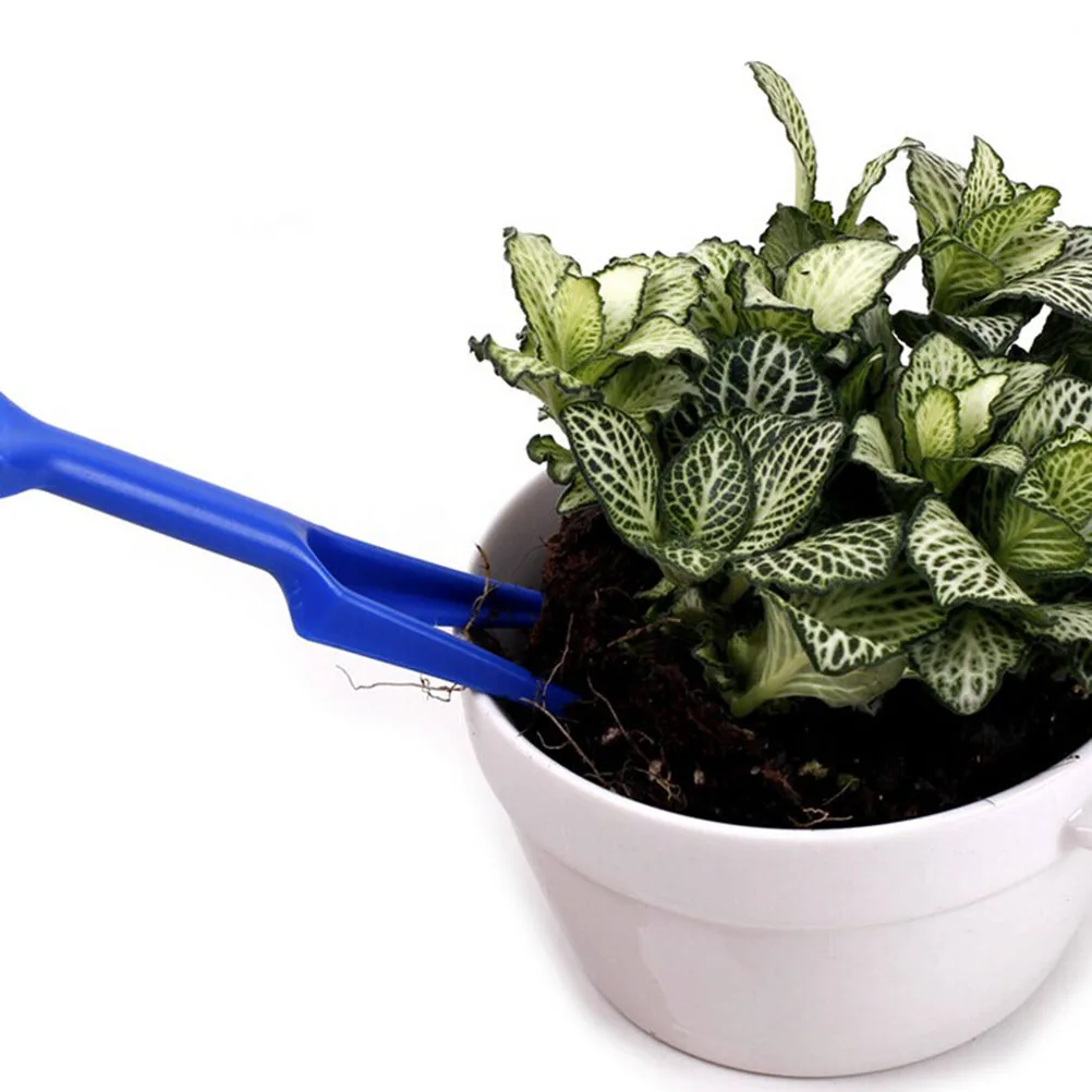 NEW 2pcs Plastic Garden Seeds Widger Seedlings Dibber Transplanting Planting Tools(Random Color