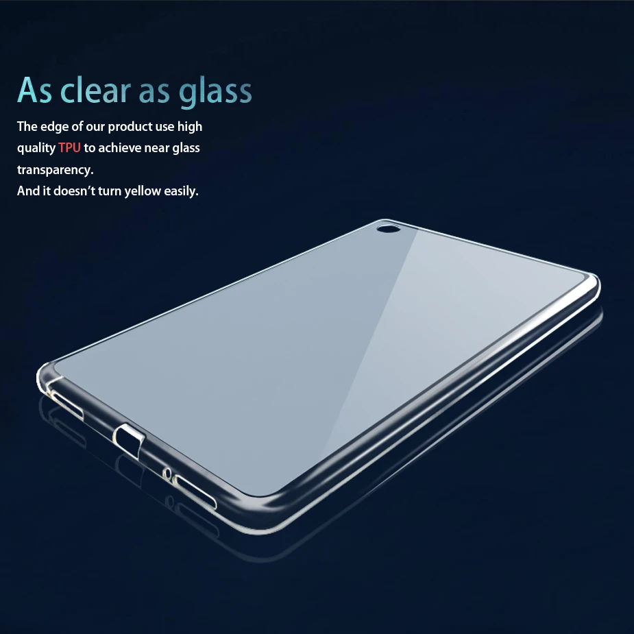 Силиконовый чехол KiKiss из ТПУ для планшета Xiaomi mi Pad 4 3 2 1 8 0 дюйма miPad Plus 10