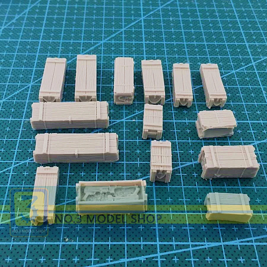 Игрушка 1/35 смолы модели солдат Вторая мировая война сценария Caisson C Смола Модель |