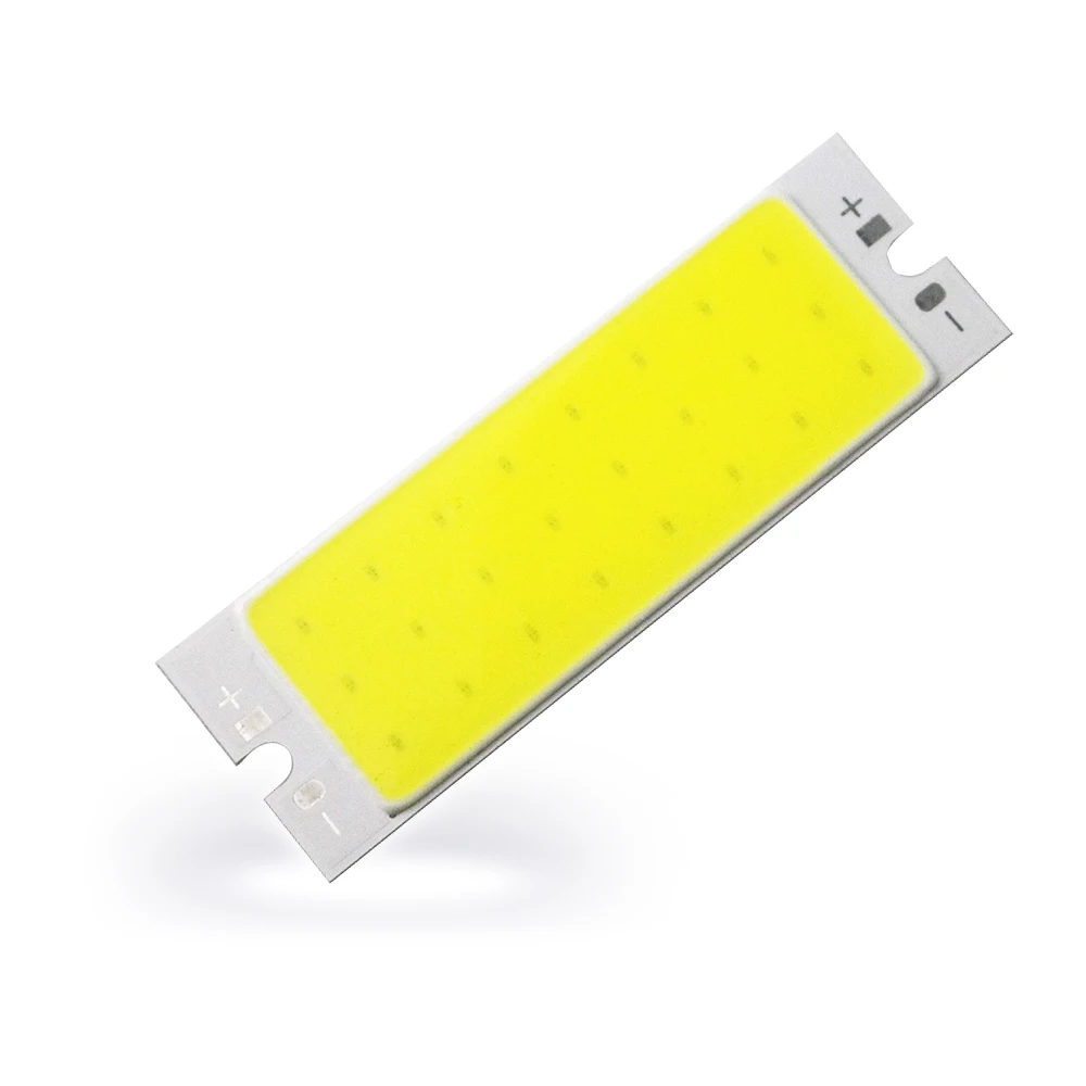 

DC12V LED Lamp Chip 5W High Bright COB Light Source Natural White for Home Lighting Light Bulb 62*20mm Spotlight 400mA JQ