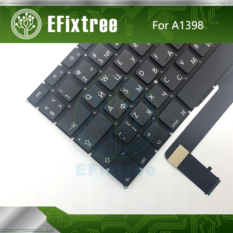 10 шт. A1398 клавиатура для Macbook Pro Retina 15 &quotA1398 Макет маленький ввод 2012 2015 года EMC 2512 2673
