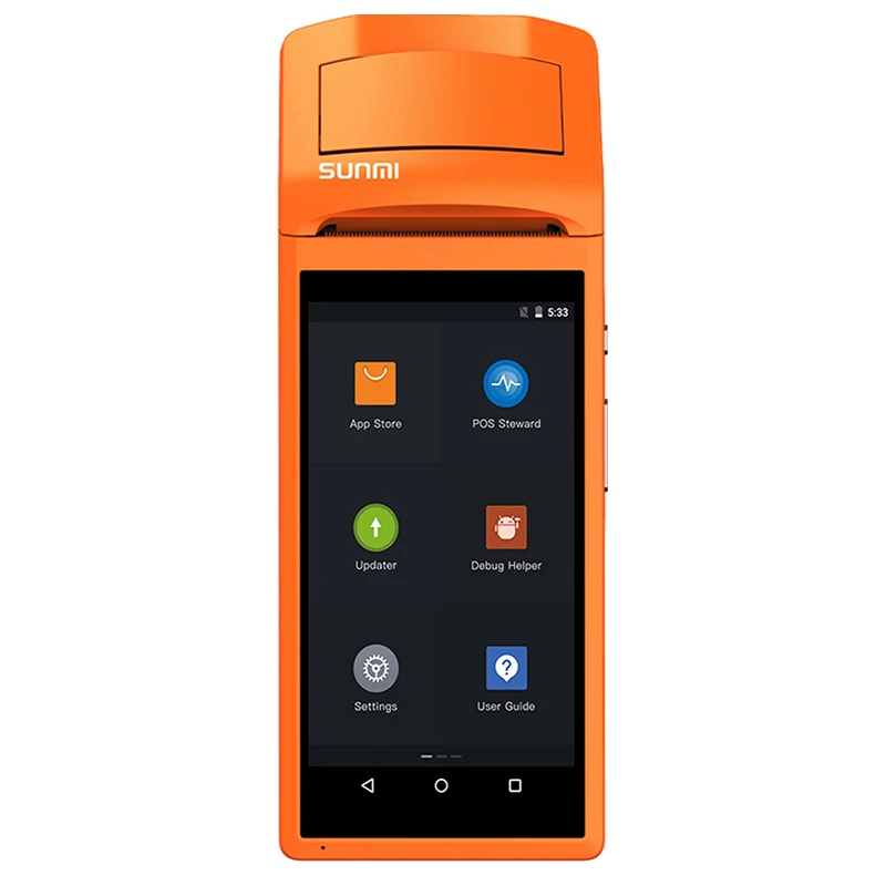 Android 6 0 1 ГБ Ram пос терминал принтер WIFI Bluetooth GPRS мини планшет POS машина с устройство