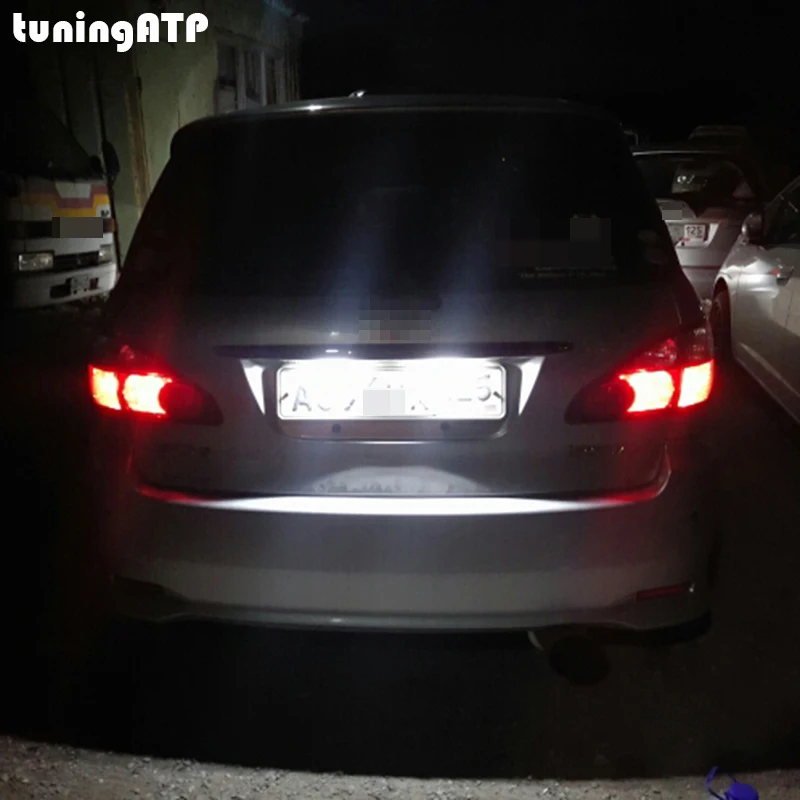 Tuningспс светодиодный светильник номерного знака Лампы для TOYOTA Auris E180 RAV4 XA30 |