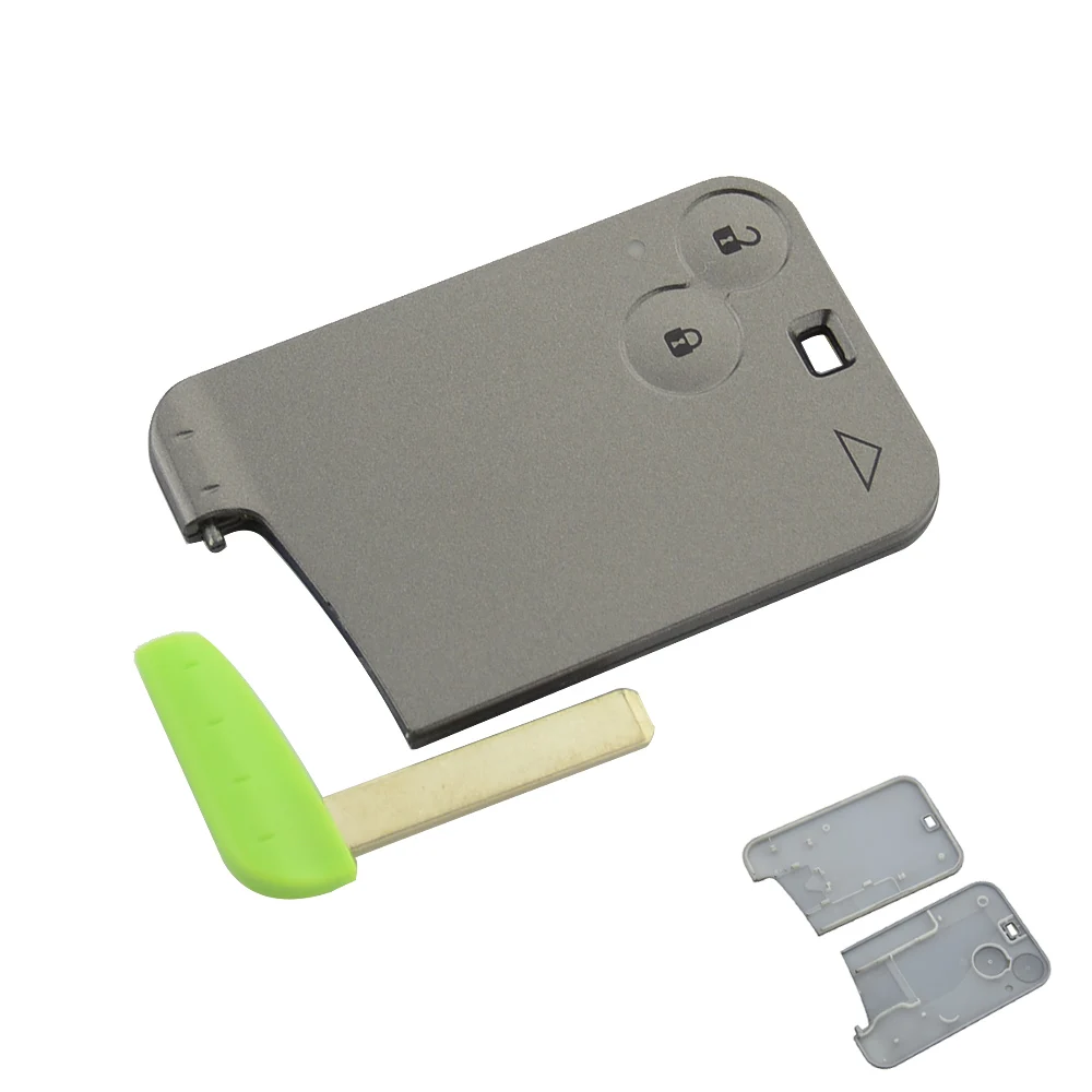 OkeyTech 2 кнопки Замена дистанционного ключа автомобиля карта оболочки чехол с