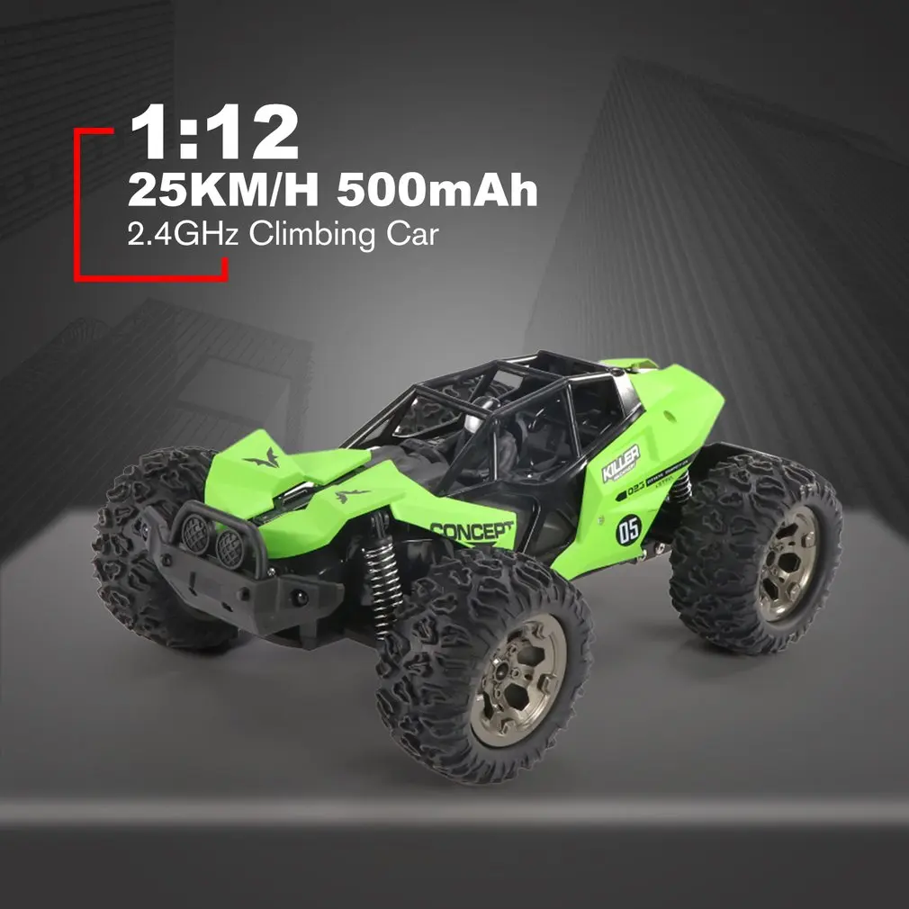 1/12 RC автомобиль, альпинистский автомобиль, внедорожник, привод Bigfoot, модель дистанционного управления, внедорожный автомобиль, игрушки для мальчиков, подарок для детей