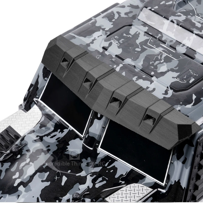 3D печать пла ПЕРЕДНЕЕ ЛОБОВОЕ СТЕКЛО Защитная крышка для 1/10 RC Гусеничный