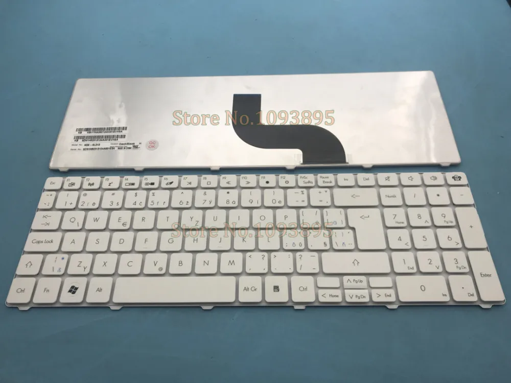 Новая белая клавиатура для ноутбука Packard bell EasyNote TK11BZ TK13BZ TK36 TK37 TK81 TK83 TK85 TK87 - купить
