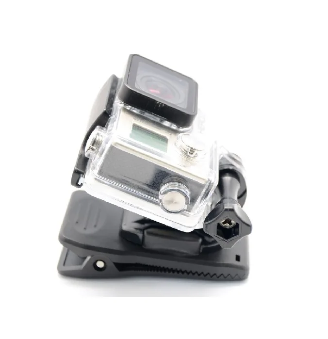 Крепление на шляпу для экшн камеры gopro hero7 6 5 4 3 2 аксессуары черный быстросъемный
