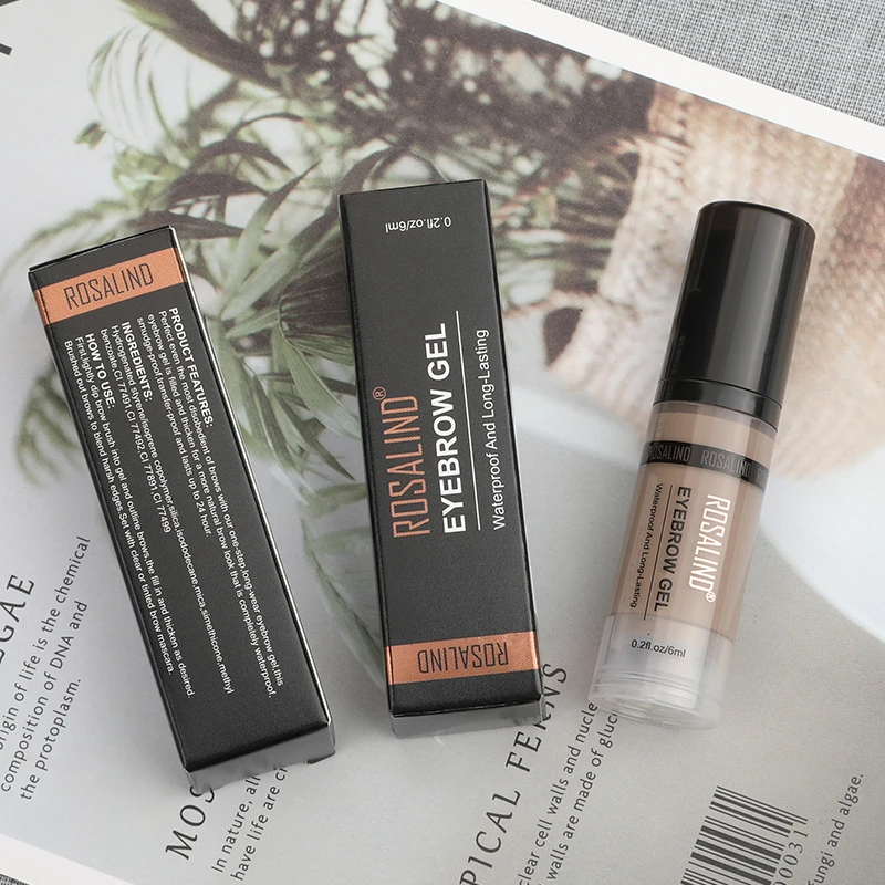 ROSALIND Eyebrow Pencil Gel for Kit Brow Transparent Waterproof Professional Makeup Cosmetics For Shades | Красота и здоровье
