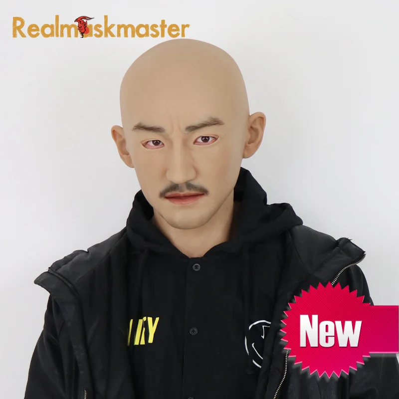 Realmaskmaster силикон для взрослых полная маска лица мужчин вечерние принадлежности