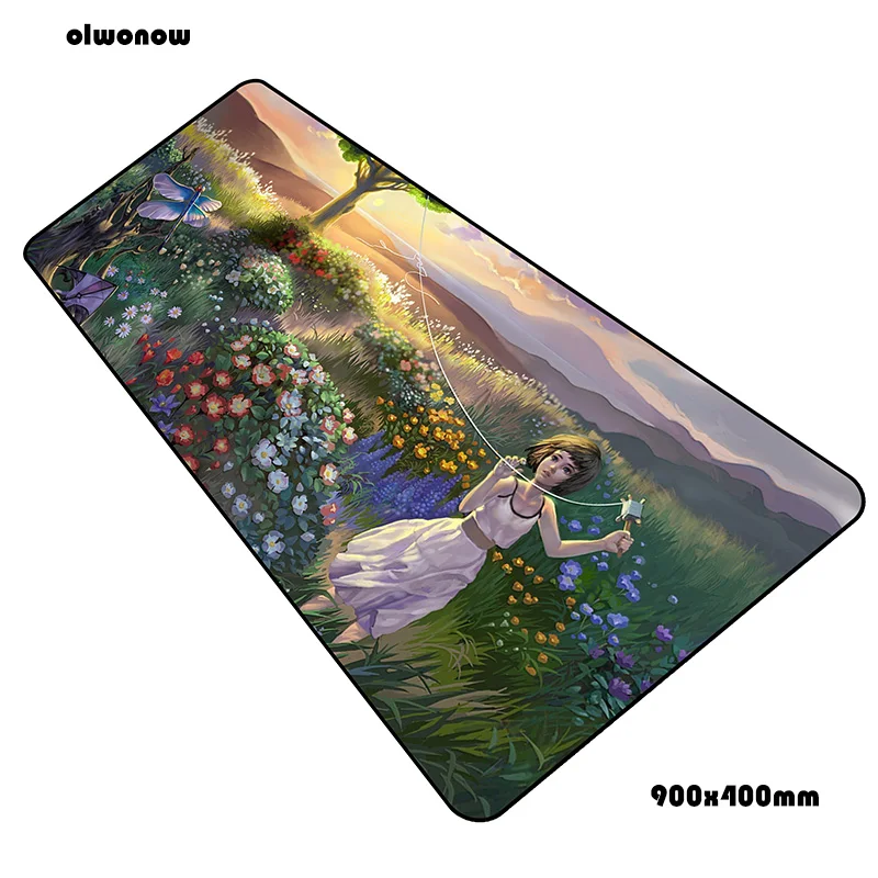 size900x400x2mm Милый коврик для мыши для собаки, геймер, HD принт, 90x40 см, коврик для мыши, игровой коврик для мыши, высокое качество, коврик для мыши, ПК, Настольный коврик для мыши - Цвет: size900x400x2mm