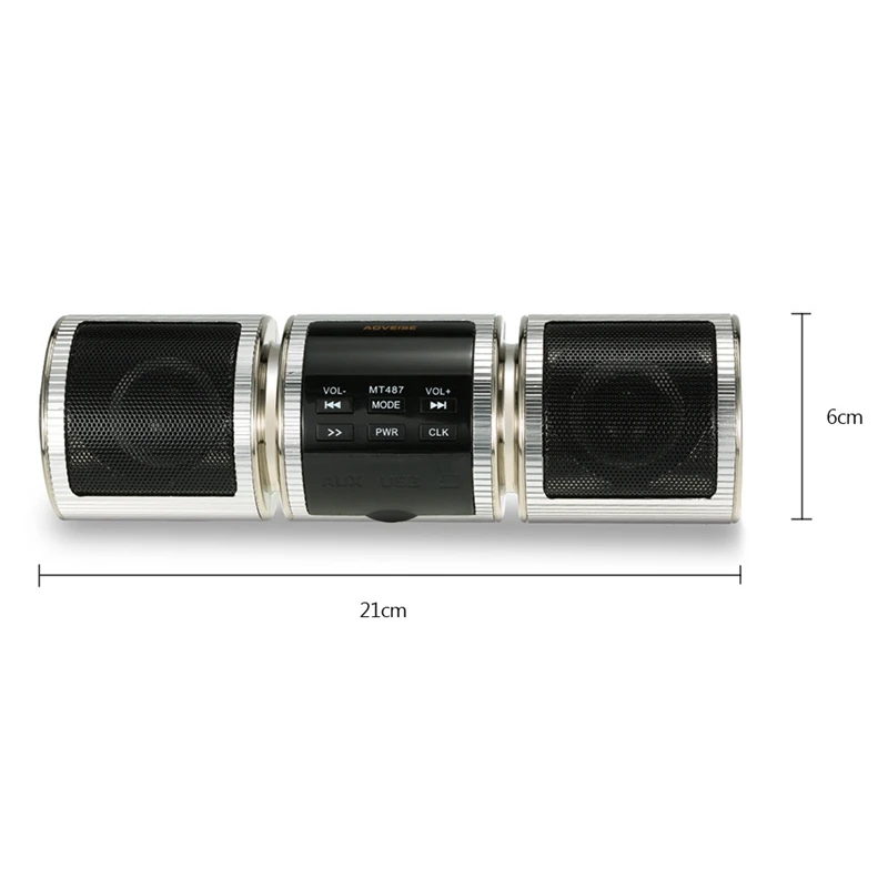 Handlebar Bluetooth Motorcycle Stereo Speaker Audio System Mp3 Atv Utv 4 Wheeler | Электроника