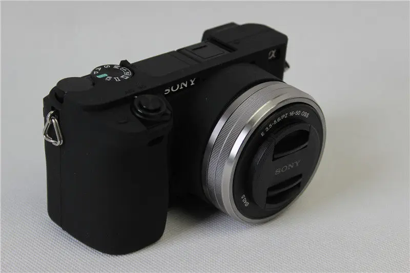 Силиконовый чехол для камеры защитный Sony A6300 ILCE6300 с объективом 16 50 мм|camera case|silicone