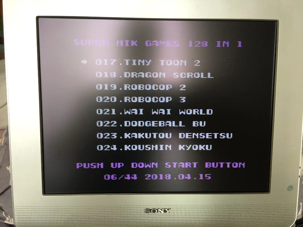 60pin 8bit многоигровая карта: 128x256 КБ в 1 картридж(японская версия