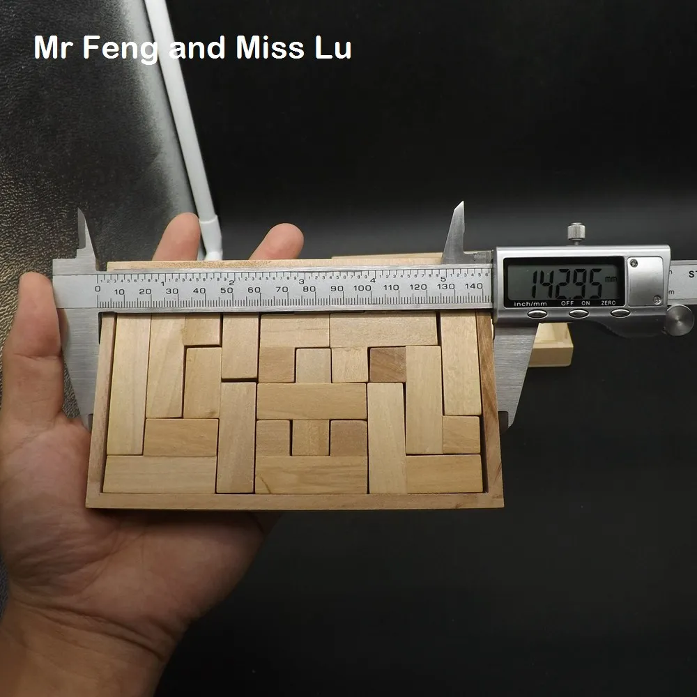 Оригинальная деревянная головоломка тетрис сборная игра Брайана гаджет для