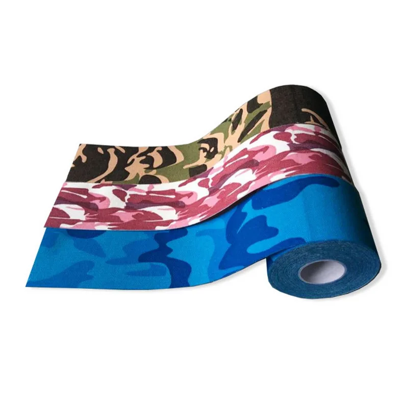 

5cm 5m Self-adhesive Tape Kinesiology Sport Tape Elbow Knee Waist Back Ankle Thigh band Muscle Strain Pain Medical Bandage
