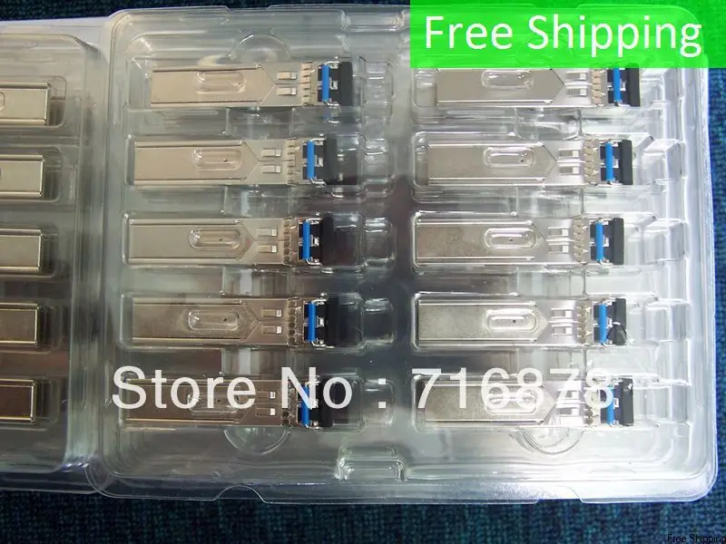  Совместимость GLC LH SM 1 25G GE SFP LC коннектором 1000BASE LX/LH трансивер 1310nm 20 км 3 года