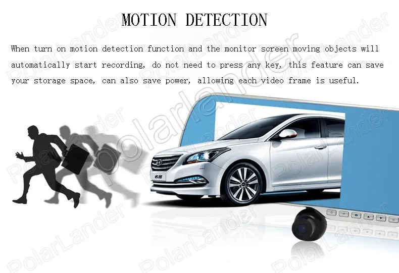 Newest 5.0 inch Car Rearview Mirror DVR Dual Camera Video Recorder for android GPS WIFI front 140 back 120 degree wide angle | Автомобили