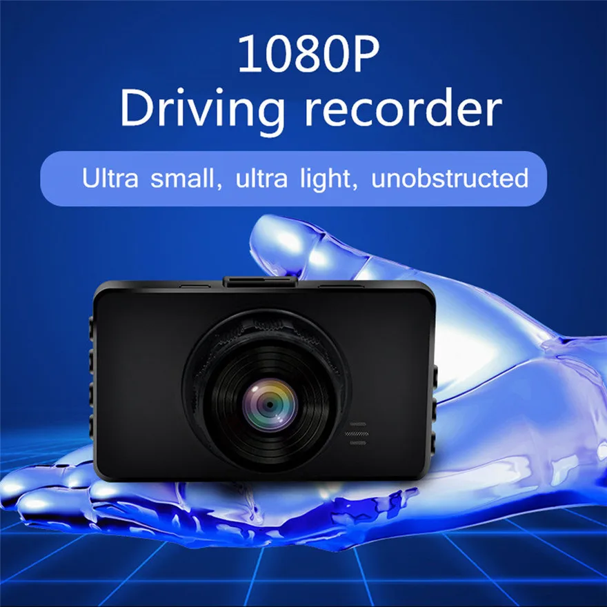 Мощный Автомобиль регистраторы 3 inch lcd FHD 1080 p 170 градусов Широкий формат приборной панели Камера Регистраторы прочный высокое качество Практические l0503