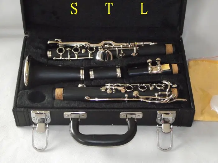 Кларнет Bb ebonite 20 клавиш жесткий резиновый материал хороший звук|clarinete bb|good clarinetbb