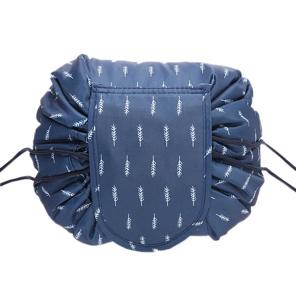 Принтовый дизайн косметичка Drawstring макияж Чехол Для женщин для путешествий