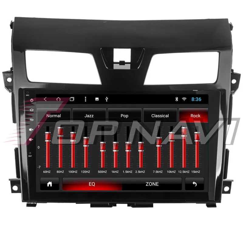 TOPNAVI Android 8 1 Автомобильный GPS навигатор для Nissan Teana 2013 2014 2015 2016 Авторадио