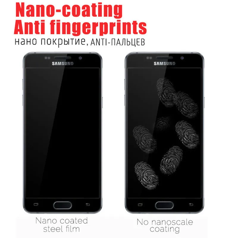 Защитное стекло закаленное 3D для Samsung Galaxy A3/A5/A7/J2/J3/J5 2017 | Мобильные телефоны и
