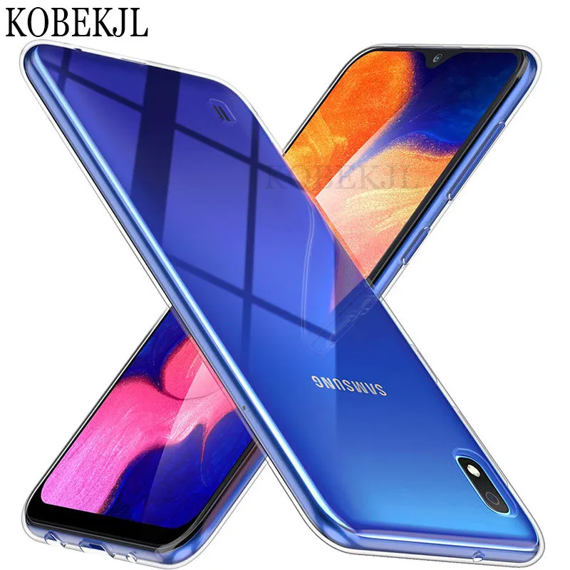 Чехол для Samsung A30 мягкая прозрачная силиконовая задняя крышка из ТПУ чехол