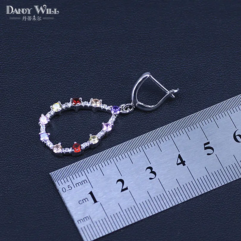 Pear Jewelry Multicolor Cubic Zirconia Sets For Women Wedding Earrings Bracelets With Stones Necklac | Украшения и аксессуары