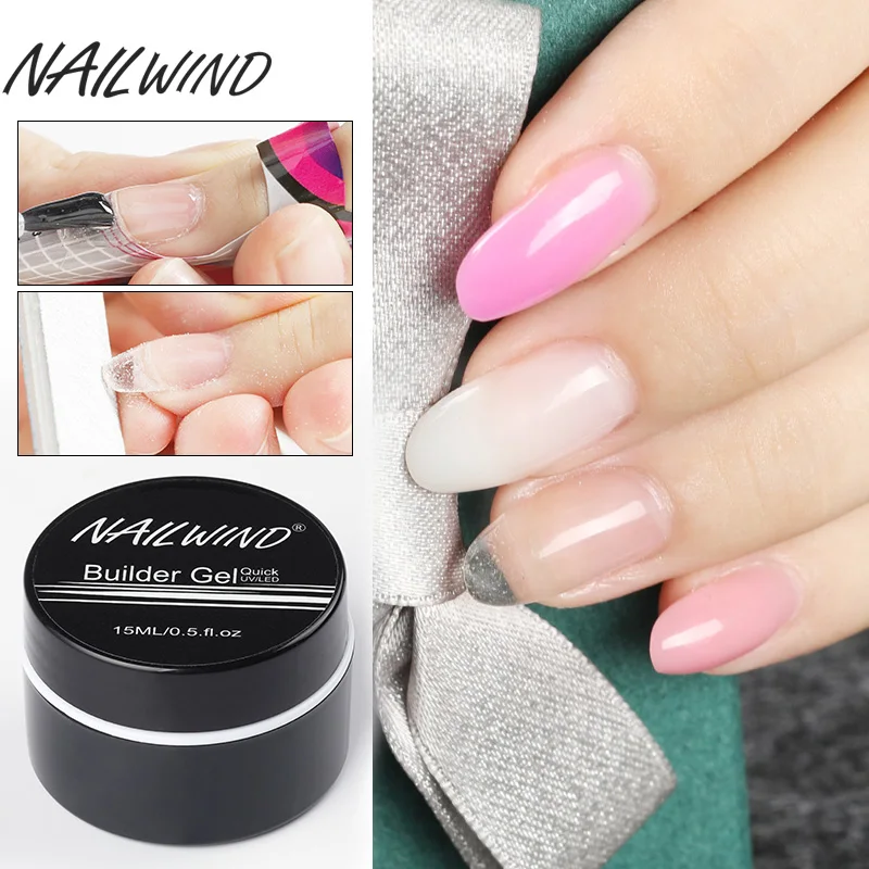 NAILWIND Новый 15 мл Акриловая поли гель лак для ногтей на Гель Лаки! Полупостоянная УФ