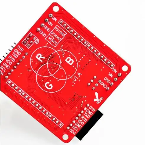 ! Полноцветный светодиодный RGB матричный экран 8*8 (включая решетку) | Электронные