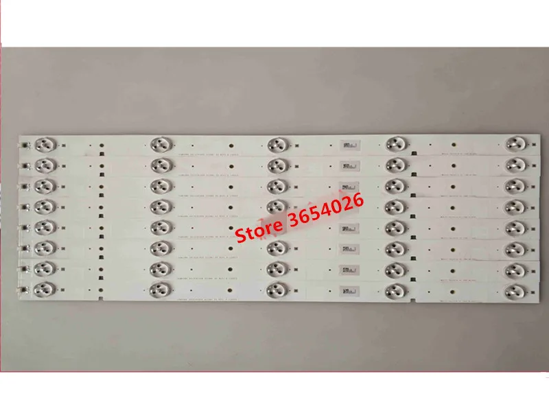 

1set=8pcs 100% original led backlight for SAMSUNG 39inch 40inch Hisense LED40K30JD strip 2013ARC40 3228N1 2013HI400