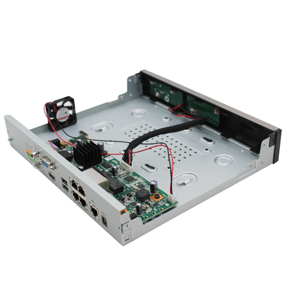 4K разрешение 4CH POE NVR Onvif NVR3004-4K-4P 4 канала Plug& Play сетевой видеорегистратор H.265 4 POE порта 1-ch HDMI до 8MP