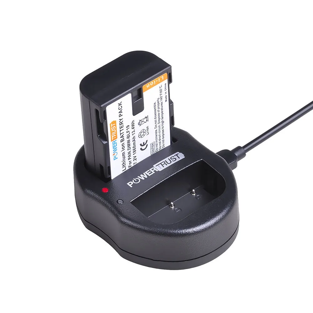 3 шт 1860mAh DMW BLF19 BLF19E батарея и зарядное устройство для Panasonic Lumix GH3 GH4 GH5 G9 GH4K GH3K