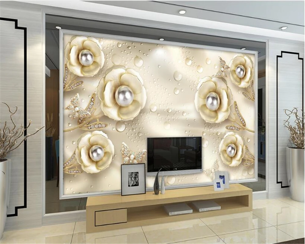 3D обои Beibehang на заказ фрески для гостиной спальни Джейн европейские украшения