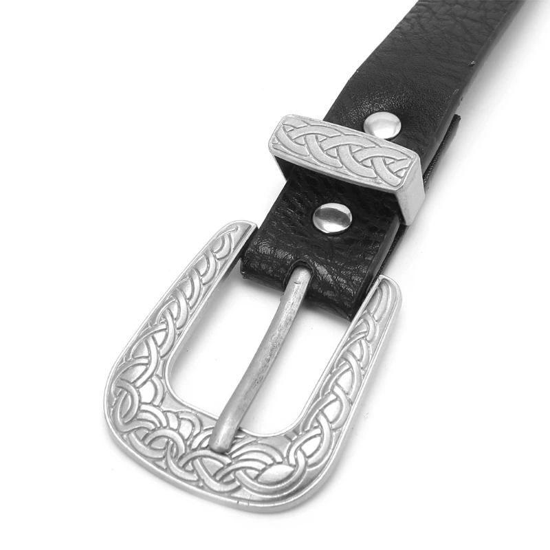 Модные женские ремни Boho винтажные металлические из искусственной кожи с