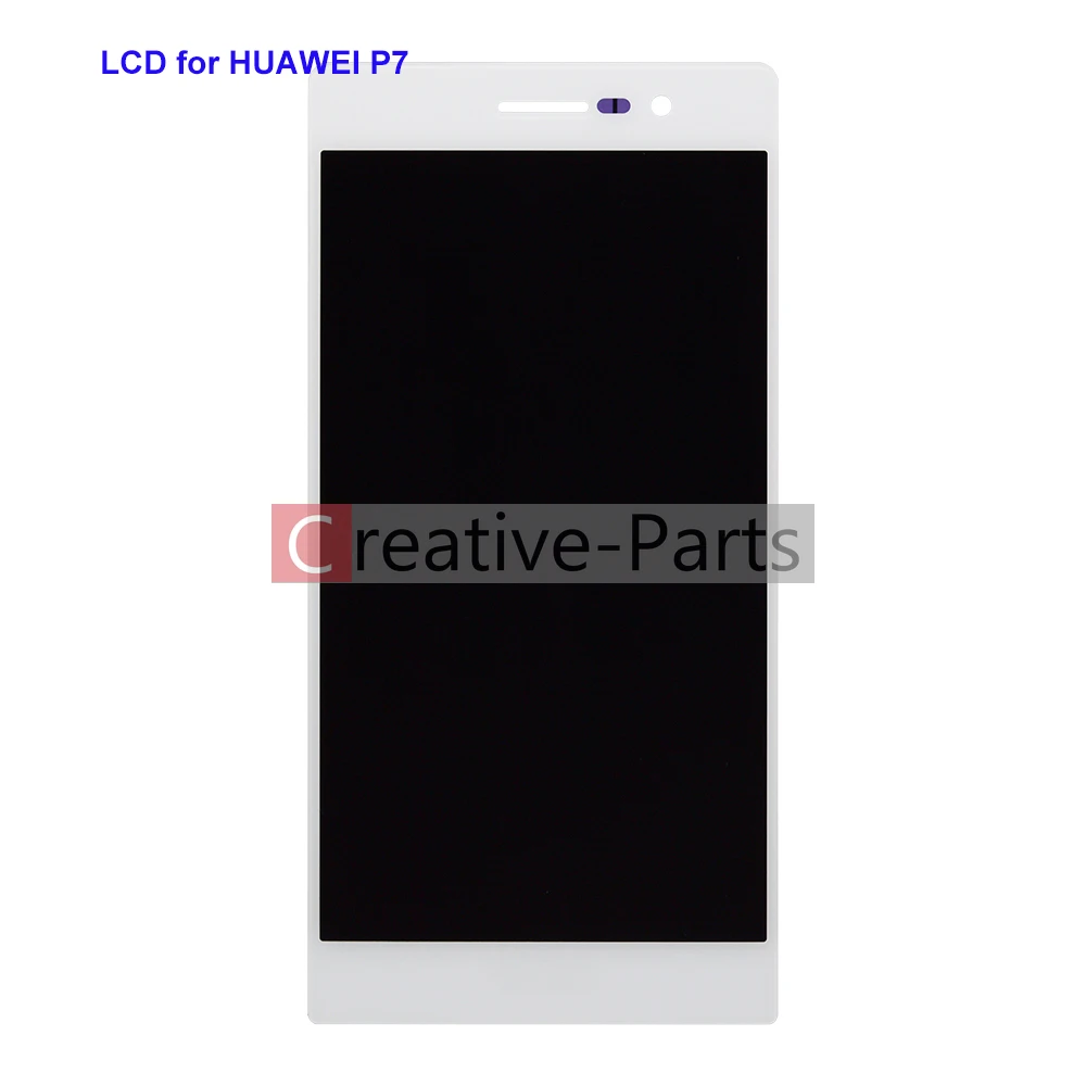 Оригинальный ЖК дисплей для Huawei Ascend P7 белый цвет с сенсорным стеклом дигитайзер