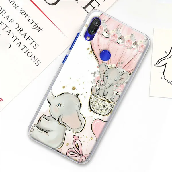 Милый мультяшный слон Дамбо чехол для телефона Xiao mi Red mi 7 5 6 Pro Note 7 Pro 5 5A 6 mi A1 A2 8 Lite 9 чехол Coque - Цвет: 05