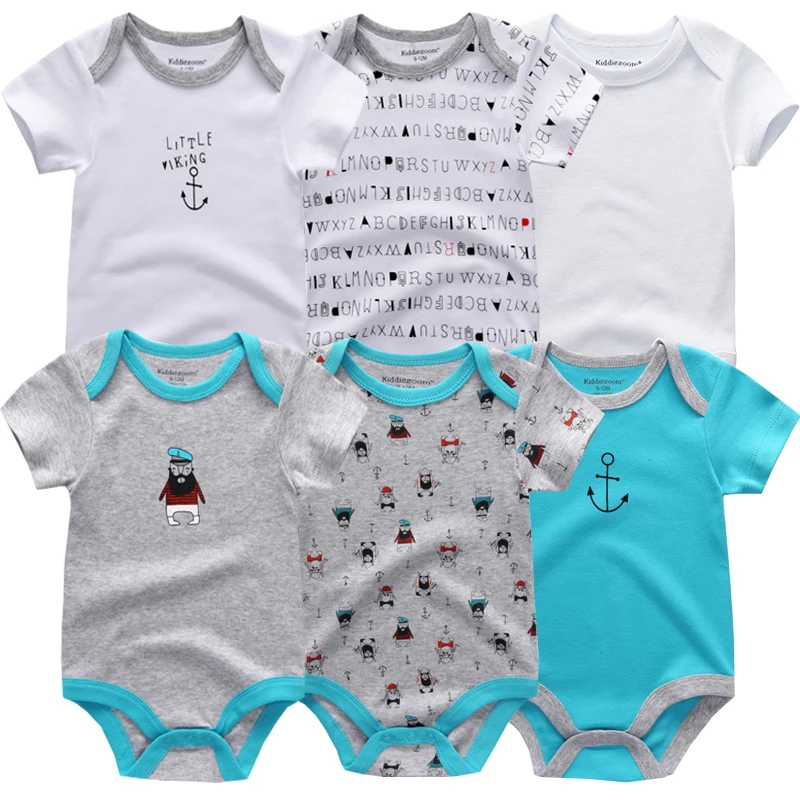 Детское хлопковое боди с коротким рукавом летняя одежда для малышей|baby clothes|de
