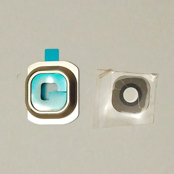 Новая Оригинальная сменная Крышка для объектива камеры Samsung Galaxy S6 G920 с клейкой