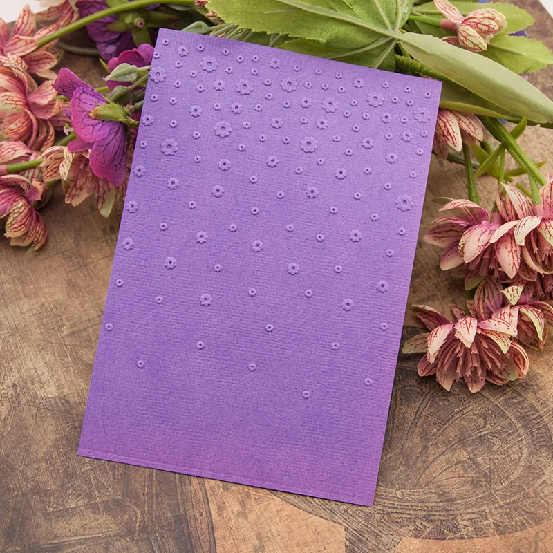 Kind of Small Flower Embossing Folder Stencils for DIY Scrapbooking Plastic Handmade Template Crafts Art Diary Decor Painting | Дом и сад