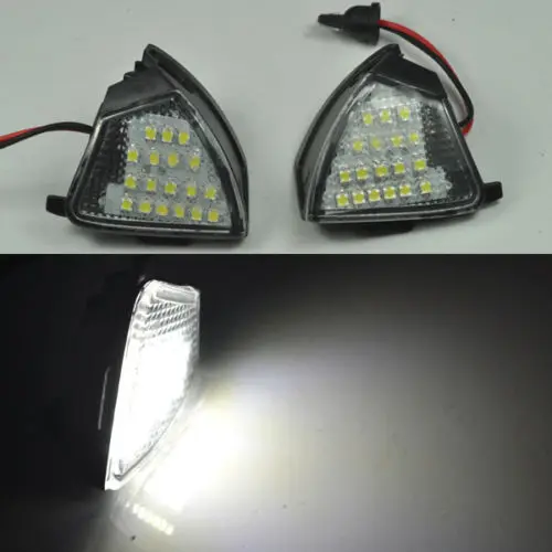 2x светодиодная боковая лампа для зеркала Vw Golf 5 Mk5 MkV passat b6 Jetta Eos|Передние LED-фары