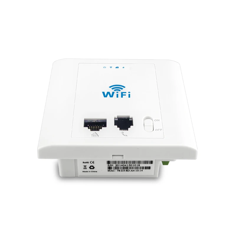 300 Мбит/с в стены WI FI точка доступа Беспроводной маршрутизатор с поддержкой poe rj45 и