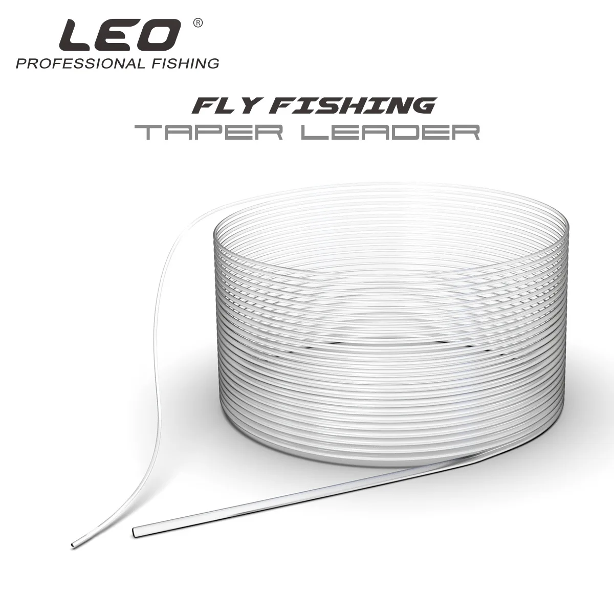 Leo Fly Fishing Lines 27965 Flying Brain Line Taper Leader Front Wire 9FT 2.75M Accessory Lure Tool Pesca 0X-6X Sinking | Спорт и