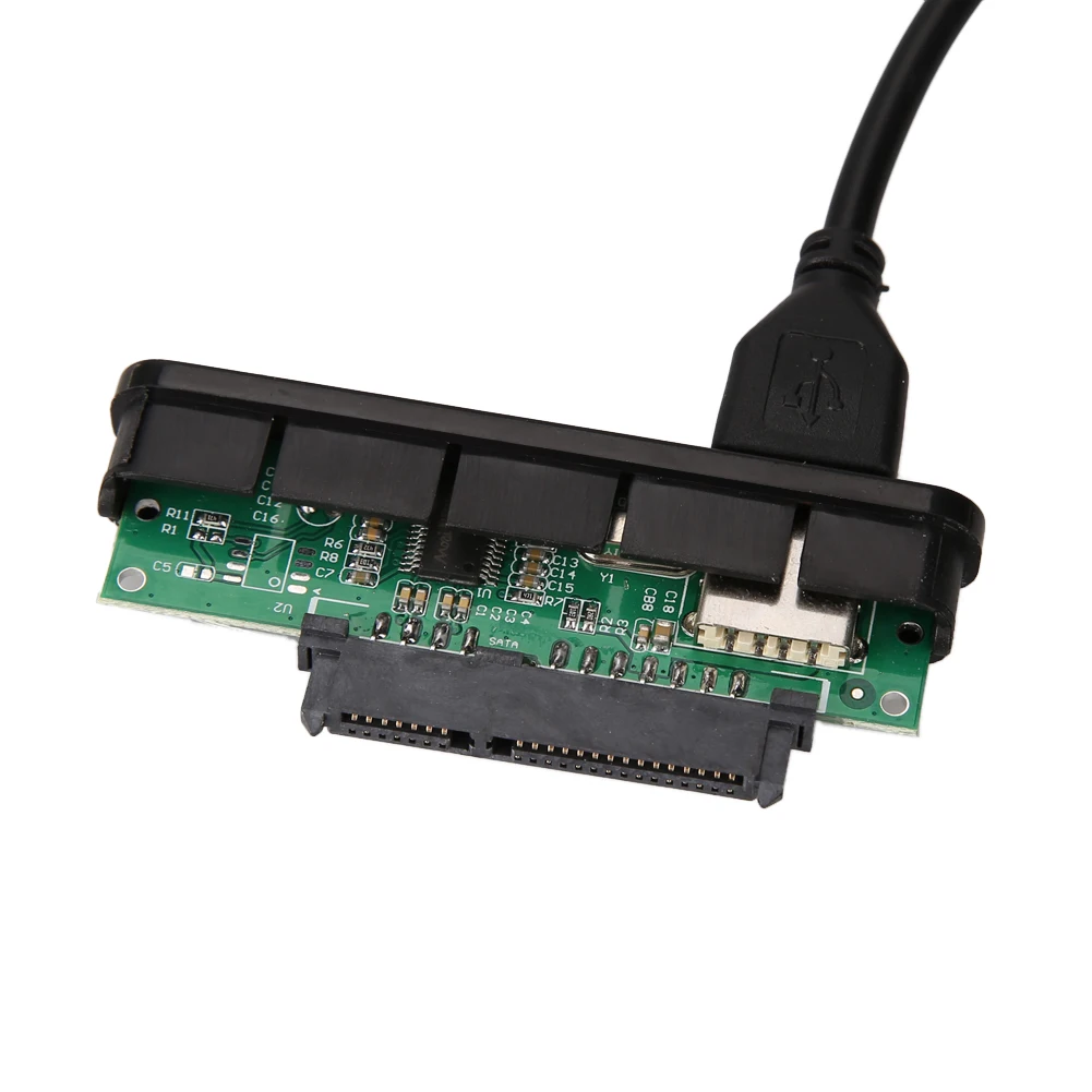 Серебряный 2 5 дюймовый корпус для жесткого диска USB SATA внешний мобильный жесткий