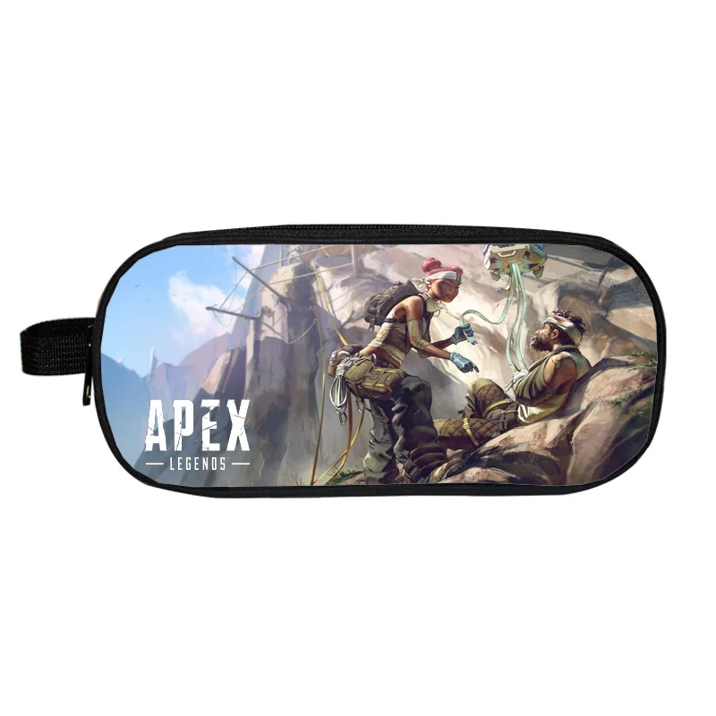 Мультяшная игра APEX пенал косметичка на молнии сумка студенческий канцелярский